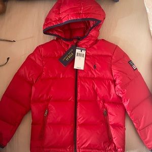 POLO RALPH LAUREN HOODIE DUCK DOWN JACKET KIDS